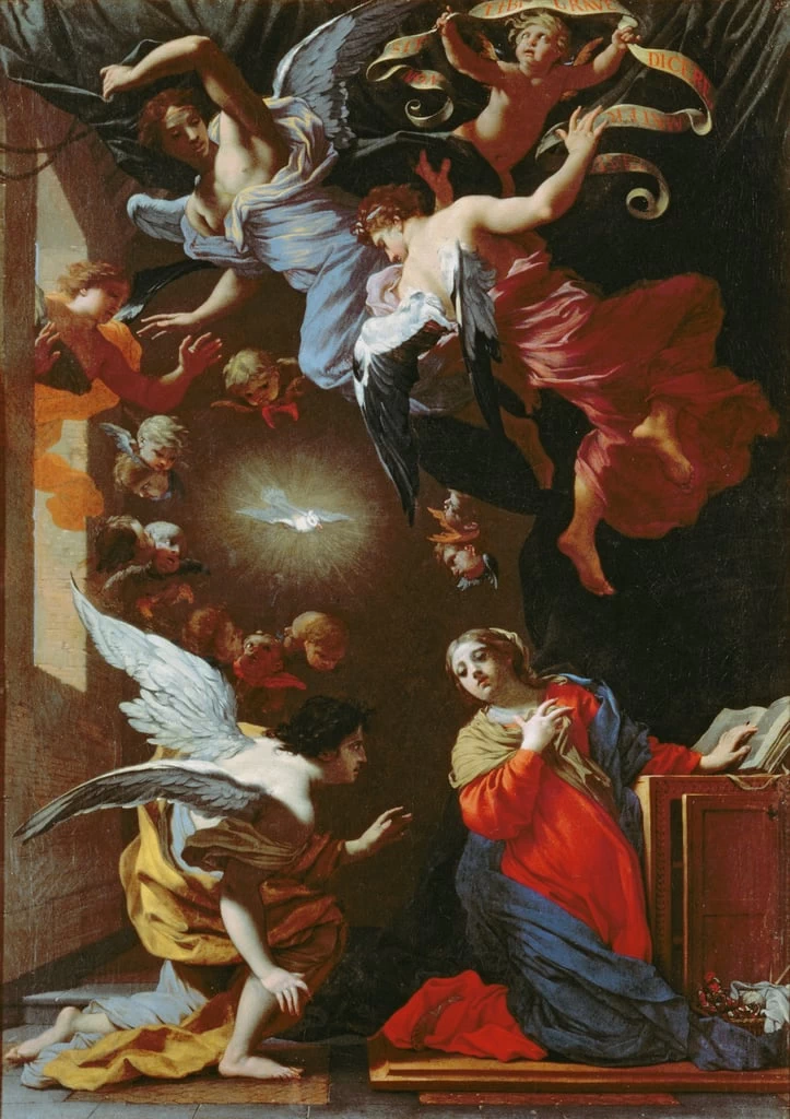L'annunciazione - Galleria degli Uffizi, Firenze